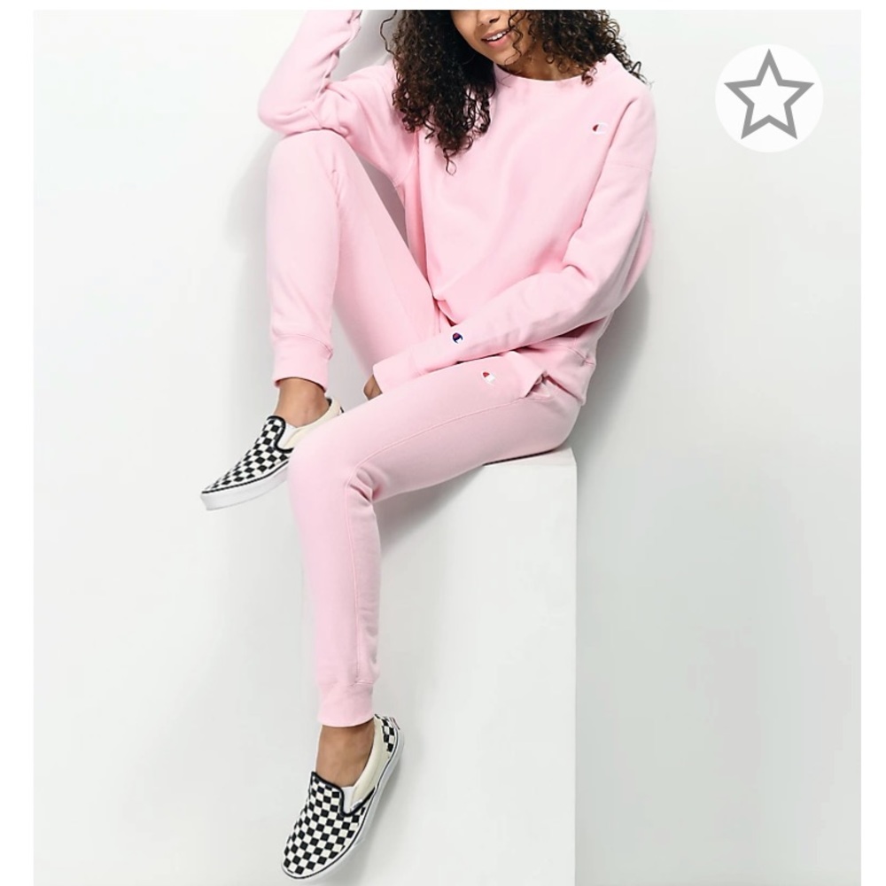 Champion Women Reverse Weave Joggers Candy Pink S